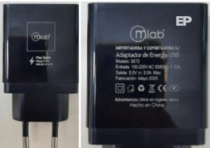 Sernac retira del mercado cargadores de celular por riesgo de sobrecalentamiento e incendio