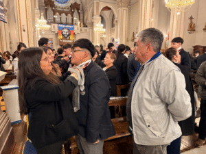 Estudiantes de 4° Medio del Instituto Don Bosco realizan tradicional cambio de corbatas