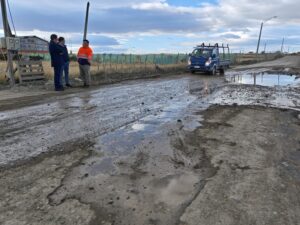 MOP y Delegación activan plan de emergencia por caminos inestables en Natales