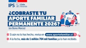 Más de 11 mil familias ya cobraron el Aporte Familiar Permanente en Magallanes