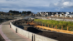 Proyecto de soterramiento del puente Llau Llau presenta 40% de avance
