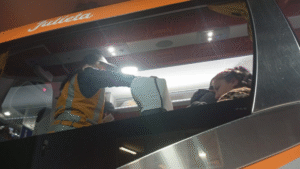 Transportes fiscalizó buses intercomunales en la previa de Semana Santa