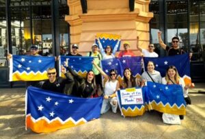 Magallánicos dijeron presente en la Maratón de Santiago 2026