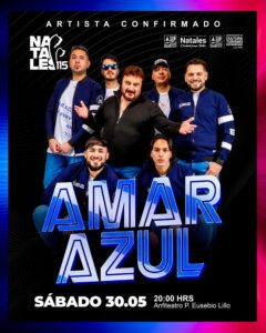Amar Azul en Puerto Natales: La cumbia argentina cerrará el 115° aniversario de la comuna
