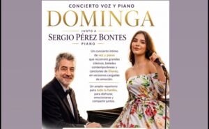 Dominga y Sergio Pérez presentan un concierto íntimo en el Teatro Municipal