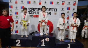 Destacada participación tuvieron los judocas regionales en el Campeonato Zonal Sur realizado Valdivia