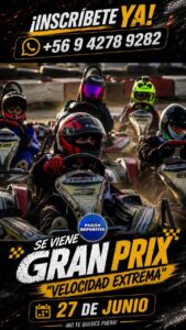 Hoy se cierran las inscripciones para el Gran Prix “Velocidad Extrema”