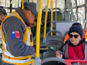 Siete citaciones al Juzgado de Policía Local por evadir pago en transporte público