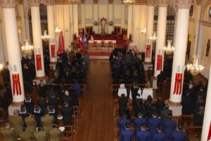 PDI realizó liturgía en Iglesia Catedral de Punta Arenas