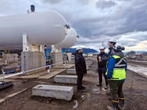 Gasco Magallanes construye moderna planta de gas licuado en el sector este de Puerto Williams