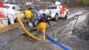 Municipio de Punta Arenas despliega intenso operativo por nieve, escarcha y deshielos