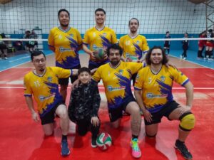 Los remaches se hicieron sentir en una emocionante jornada del vóleibol laboral