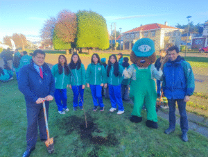 Conaf planta los primeros abedules del programa “Mi Pueblo, mi Árbol”