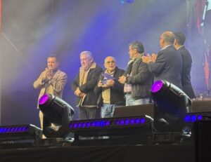Conjunto Folclórico Alborada de Salfa recibió homenaje en la segunda noche del XLV Festival Folclórico en la Patagonia