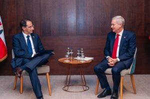 Kast sostiene reunión bilateral en Lima con el vicepresidente electo de Colombia, José Manuel Restrepo