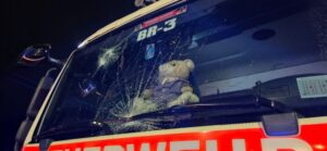 Violento ataque afectó a Bomberos mientras combatían incendio estructural al interior de toma de terrenos