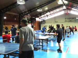 Con masiva convocatoria se disputó la cuarta fecha de la Liga de Tenis de Mesa de Porvenir