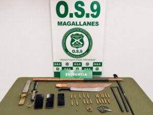 Carabineros en Punta Arenas desarticula banda criminal con armamento de guerra tras seguidilla de robos violentos