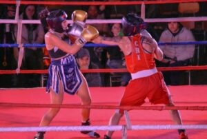 Con púgiles nacionales y argentino se vivió el Festival Internacional de Boxeo