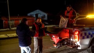 Municipio de Punta Arenas despliega operativo por heladas