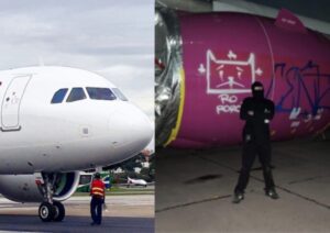 PDI detiene a dos sujetos por ingresar a área restringida del Aeropuerto de Santiago y vandalizar aeronaves con grafitis