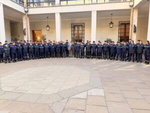 Brigadas Juveniles de Bomberos de Santiago y Punta Arenas consolidan 30 años de hermandad