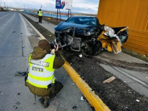 Accidente de tránsito deja un muerto y dos heridos en Porvenir: conductor manejaba ebrio