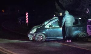 Conductora en estado de ebriedad chocó contra barrera en el sector Andino