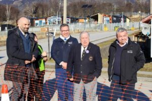 Delegado Antártico inspeccionó obras del Centro de Rehabilitación en Cabo de Hornos previo a las Jornadas de Magallanes