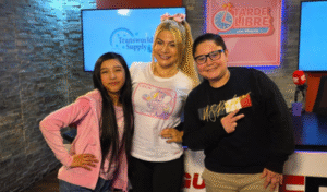 Maite Miranda y Giovanni Daved invitan a fiesta gratuita del Día del Niño en Hipermercado Rofil de Punta Arenas