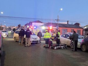 Mujer resultó lesionada tras ser atropellada en el centro de Punta Arenas