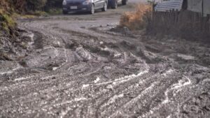 Lluvias y deshielos provocan severos anegamientos en caminos periurbanos de Punta Arenas