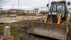 Plaza de las Mascotas de Punta Arenas registra un 55% de avance y prevé su apertura para diciembre