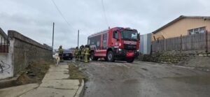 Principio de incendio afectó a una mediagua en calle 18 de Septiembre
