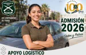 Carabineros abre concurso público para contratar a 175 civiles a nivel nacional y reforzar labor operativa