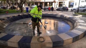 Punta Arenas inicia pruebas para reactivar sus piletas ornamentales de cara a la temporada primavera-verano