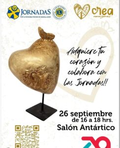 CreaCorazones lanza colección de 100 corazones de cerámica a beneficio de las Jornadas de Rehabilitación de Magallanes
