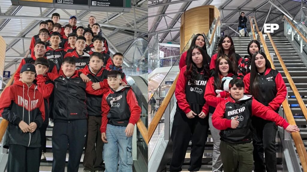 Delegación de básquetbol del Club Inacap de Magallanes viaja a San Felipe y Los Andes para torneo nacional