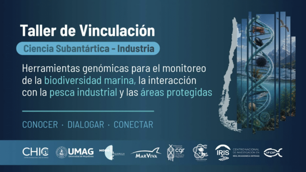 Punta Arenas albergará taller sobre herramientas genómicas para el monitoreo de la biodiversidad marina