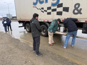 Realizan masivo operativo interinstitucional contra el abigeato en la Ruta 9 Norte de Magallanes