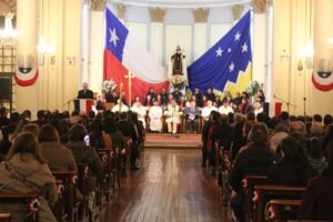Monseñor Óscar Blanco lideró el Te Deum de Fiestas Patrias en Punta Arenas con foco en la salud mental y el aislamiento regional