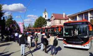 Puerto Natales debuta nuevo sistema de transporte público con nueve buses e integración de recorridos