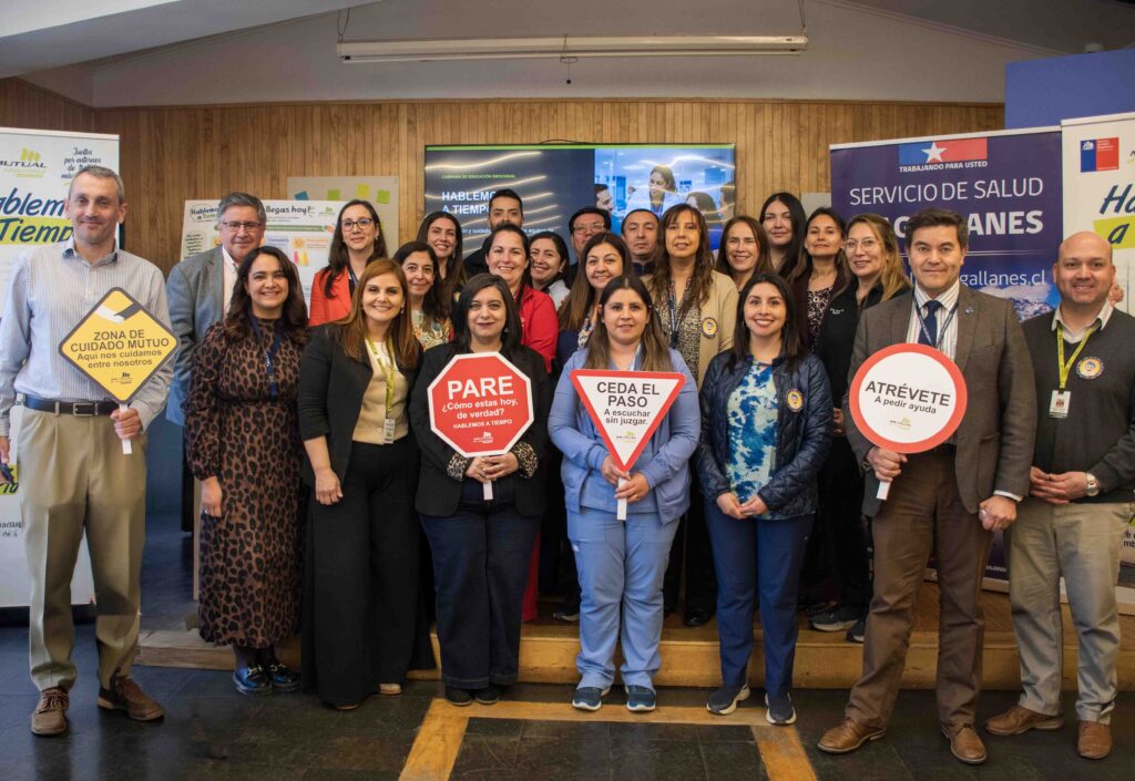 Salud Magallanes y Mutual de Seguridad impulsan campaña de salud mental