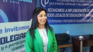 Alicia Aguilante tras disolución del Directorio Regional de Profesores: 