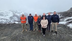 Autoridades constatan en terreno el avance de las obras de conectividad del CMT en la ruta Estancia Vicuña–Yendegaia
