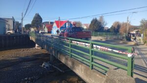 MOP confirma necesidad de construir un nuevo puente en calle O’Higgins tras sistema frontal en Punta Arenas